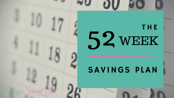 The 52-week savings plan – save $1,378 in a year!