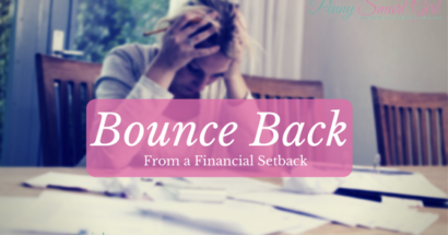 Bounce Back from a Financial Setback